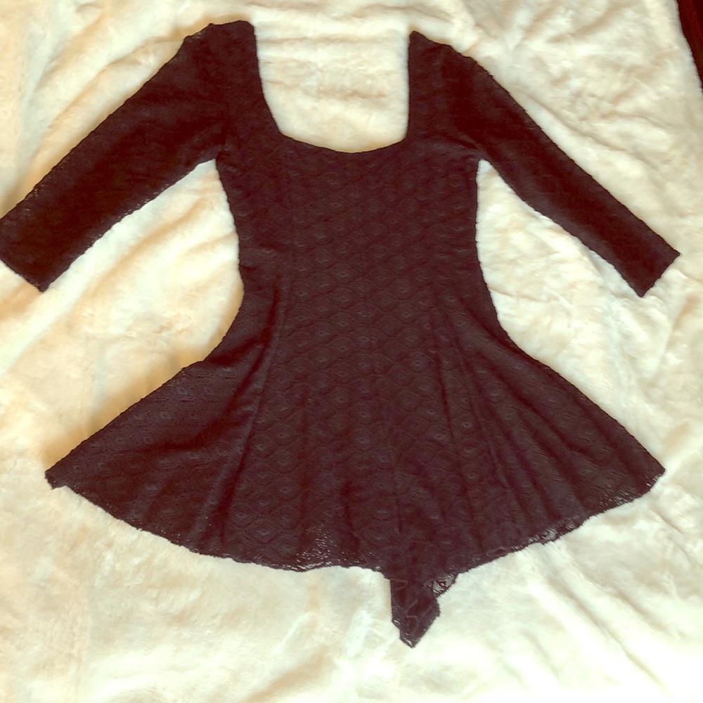 Kimchi Blue Lace Black Romper